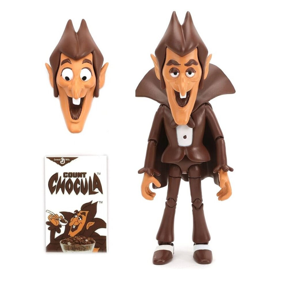Jada Toys General Mills 6" COUNT CHOCULA Action Figure (NEW)